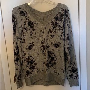 Maurices v neck floral sweater